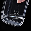 [Llevá 10, pagá 5] Frascos Herméticos de Vidrio Templado con Tapa Hermética +REGALO: 5 Vasos de Vidrio Long Drink