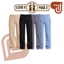 [Llevá 4 Pagá 2] Pantalón Silk Fit™ en Algodón Premium con Tacto Sedoso y Caída Liviana