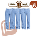 [Llevá 4 Pagá 2] Pantalón Silk Fit™ en Algodón Premium con Tacto Sedoso y Caída Liviana