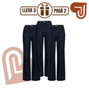 [Llevá 3 Pagá 2] Jean Femenino Lara en Denim Premium de Cintura Alta (¡Caída que realza tu belleza!)