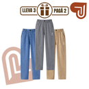 [Llevá 3 Pagá 2] Pantalón Palazzo Verona™ en Algodón Premium con Corte Moderno