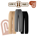 [Llevá 3 Pagá 2] Pantalón Femenino Ariel en Tela tipo Jogger de Cintura Alta (¡Liviano, suelto y sofisticado!)