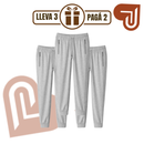 [Llevá 3, Pagá 2] Pantalón Jogger SoftFit™ en Algodón Premium con Cintura Ajustable