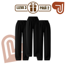 [Llevá 3 Pagá 2] Pantalón Femenino Ariel en Tela tipo Jogger de Cintura Alta (¡Liviano, suelto y sofisticado!)