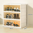 [Llevá 2 Pagá 1] Organizador de Zapatos Desmontable con Puertas Dobles (¡Armado Instantáneo!)