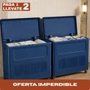 [Llevá 2 Pagá 1] Armario organizador portátil de gran capacidad de almacenamiento con rueditas