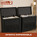 [Llevá 2 Pagá 1] Armario organizador portátil de gran capacidad de almacenamiento con rueditas