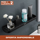 [Llevá 2 Pagá 1] Organizador de Baño con Escurridor Inteligente y Manija (¡Organización simple y fácil!)