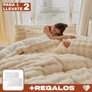 [Llevá 2 Pagá 1] Juego de Cama Completo Alina en Algodón Noble 100% (¡Tu cama como un hotel 5 estrellas!) + REGALO: 2 Fundas de Almohada