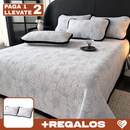 [Llevá 2 Pagá 1] Ropa de Cama Completa en Algodón 100% con Estampa Floral (¡Moderna y Súper Confortable!) + REGALO: 2 Fundas para Almohada