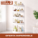 [Llevá 2 Pagá 1] Soporte Organizador para Baño de 5 Niveles en Acero Inoxidable (¡Organización Completa!)