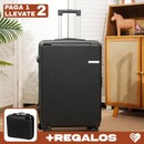 [Llevá 2 Pagá 1] Set de Viaje Imperia - Valija Premium de Policarbonato + Mini Valija de Regalo