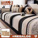 [Llevá 2 Pagá 1] Funda para Sofá Roman 100% Algodón con Diseño Elegante y Atemporal +REGALO: 2 Almohadas