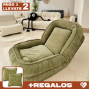 [Llevá 2 Pagá 1] Butaca Puffy Reclinable y Ultra Acolchonado + 2 Almohadas de Regalo