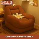 [Llevá 2 Pagá 1] Sillón PuffyCloud con Relleno Ultraplush y Tejido Acanalado Premium (¡Comodidad máxima para relajarte!)