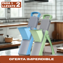 [Llevá 2 Pagá 1] Cortador de Verduras Multifuncional en Acero Inoxidable con Hoja Ajustable +REGALO: Kit de Utensilios de Cocina