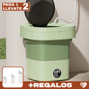 [Llevá 2 Pagá 1] Mini Máquina de Lavar Multifuncional Portátil + REGALOS: 2 Potes Dosificadores