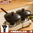 Frigideira Fuego Vivo em Ferro Fundido Antiaderente +BRINDE: Kit Utensílios de Cozinha