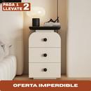 [Llevá 2 Pagá 1] Organizador Multifuncional de 3 Niveles en Madera (¡Organización Completa para tu Cuarto!)