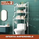 [Llevá 2 Pagá 1] Organizador Multifuncional de 3 Niveles en Acero Inoxidable