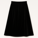 [Llevá 3 Pagá 2] Falda Midi Femenina de Chenilla y Terciopelo con Cintura Alta (¡Elegante y Minimalista!)