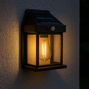 Kit 10 Lámparas Solares Coloniales con Sensor de Movimiento y Panel Fotovoltaico a Prueba de Agua