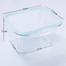 Kit de 7 Frascos Herméticos de Vidrio Templado con Tapa de Sellado al Vacío + REGALO: Kit de Utensilios de Cocina