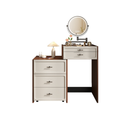 [Llevá 2 Pagá 1] Mesita Organizadora de Dormitorio de Madera con 4 Cajones y Compartimentos Inteligentes