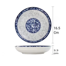 [Llevá 5 Pagá 3] Platos de Cerámica Resistente con Estampa Retro + REGALO: 5 Vasos de Vidrio